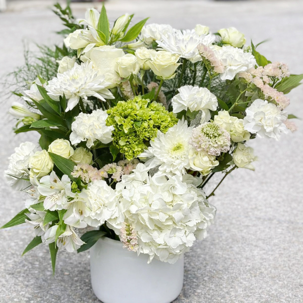 Condolence blooms