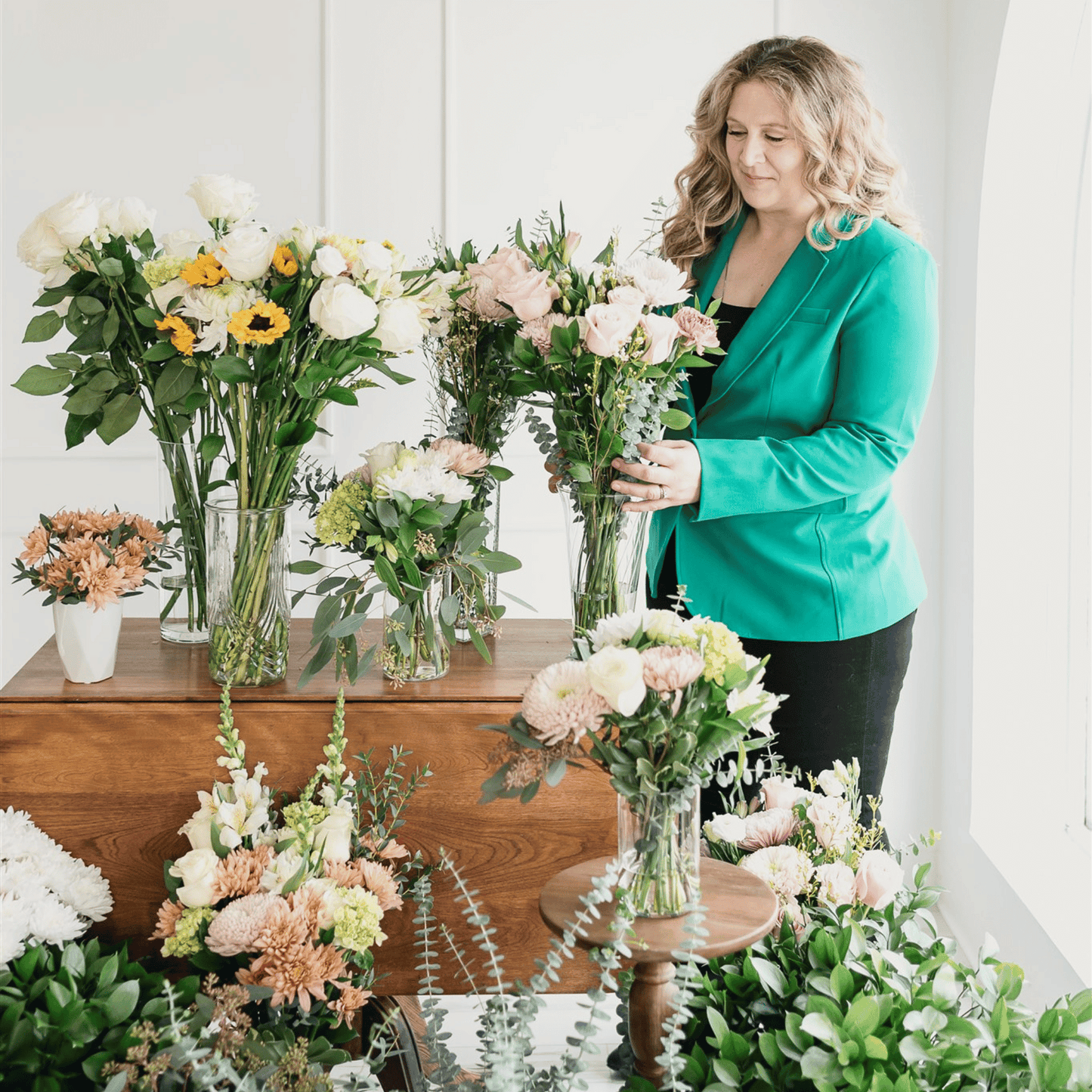 Barre de fleurs