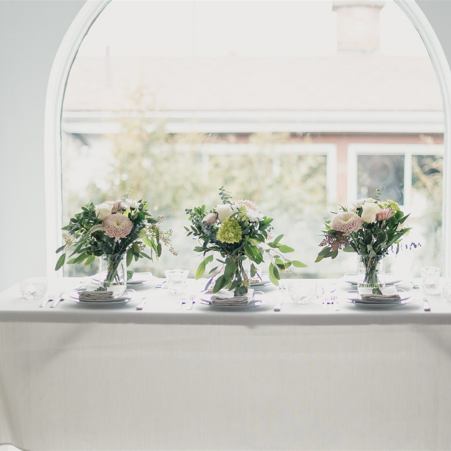 Arrangements floraux pour tables