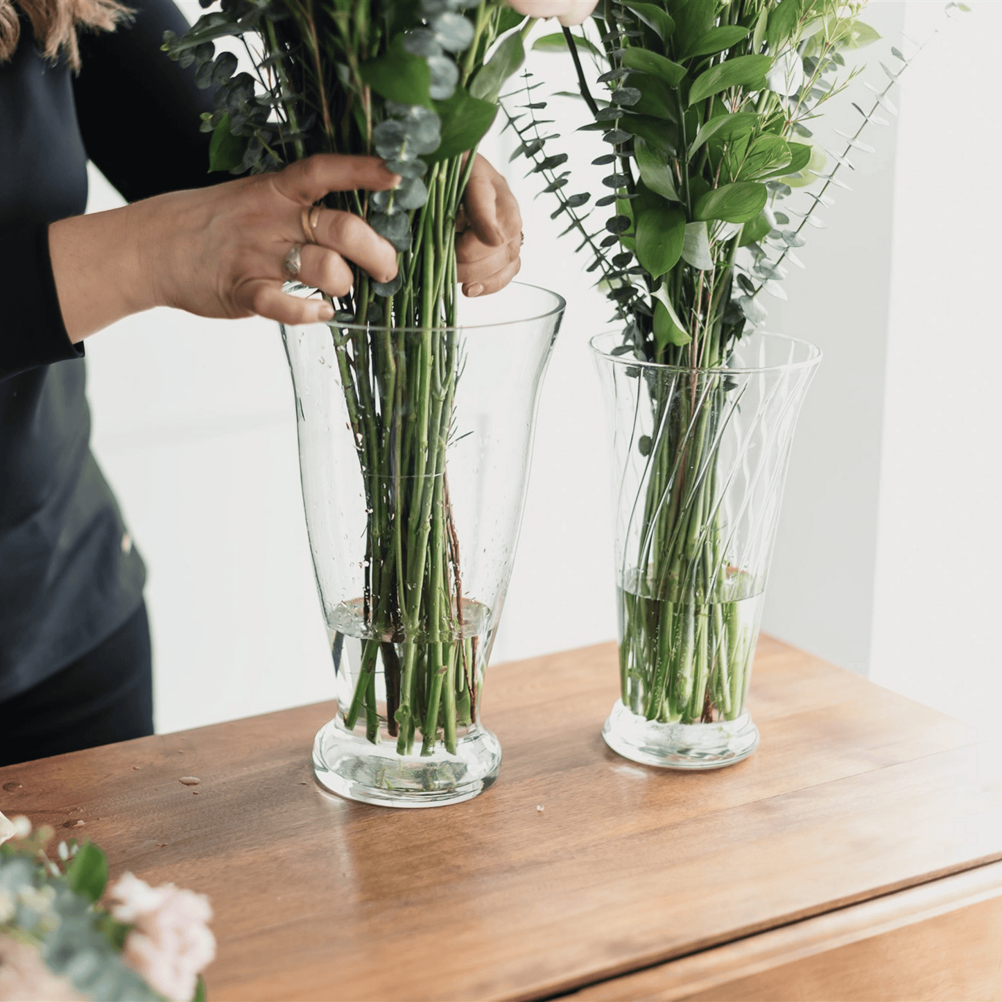 Vase en verre