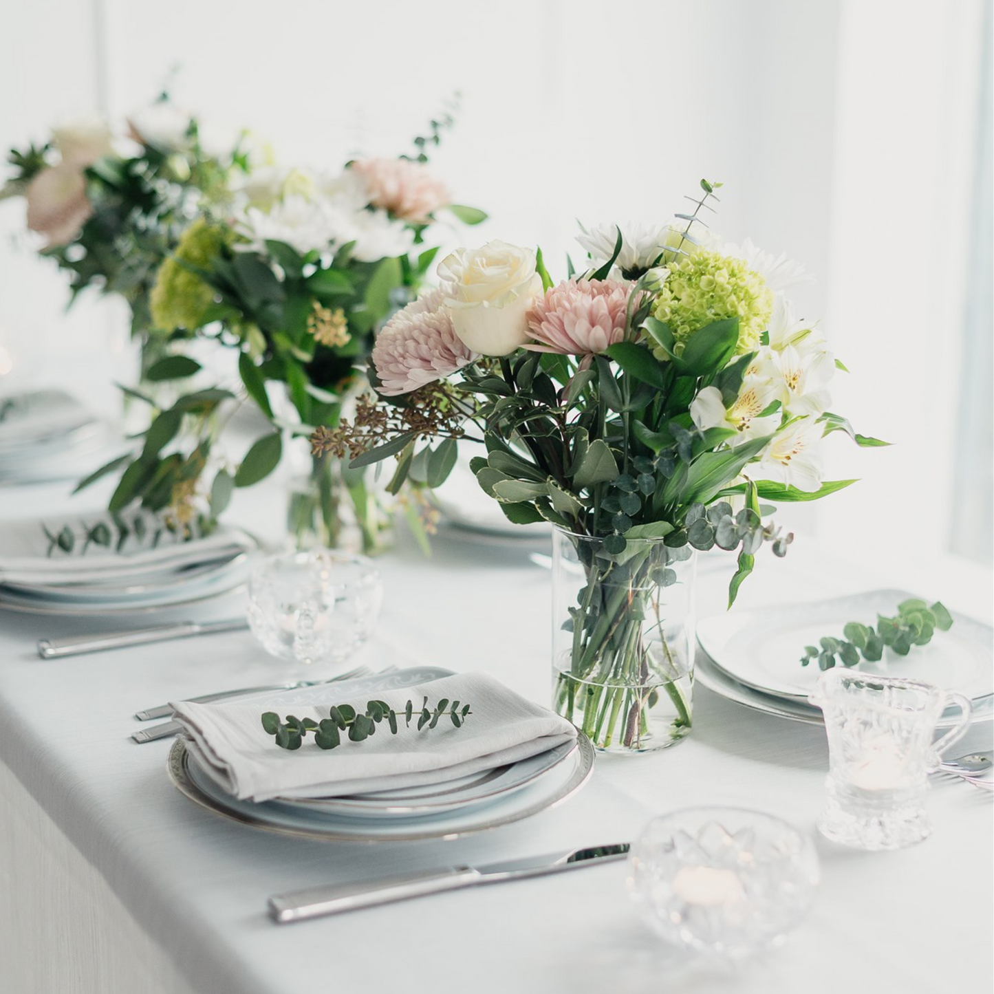 Arrangements floraux pour tables