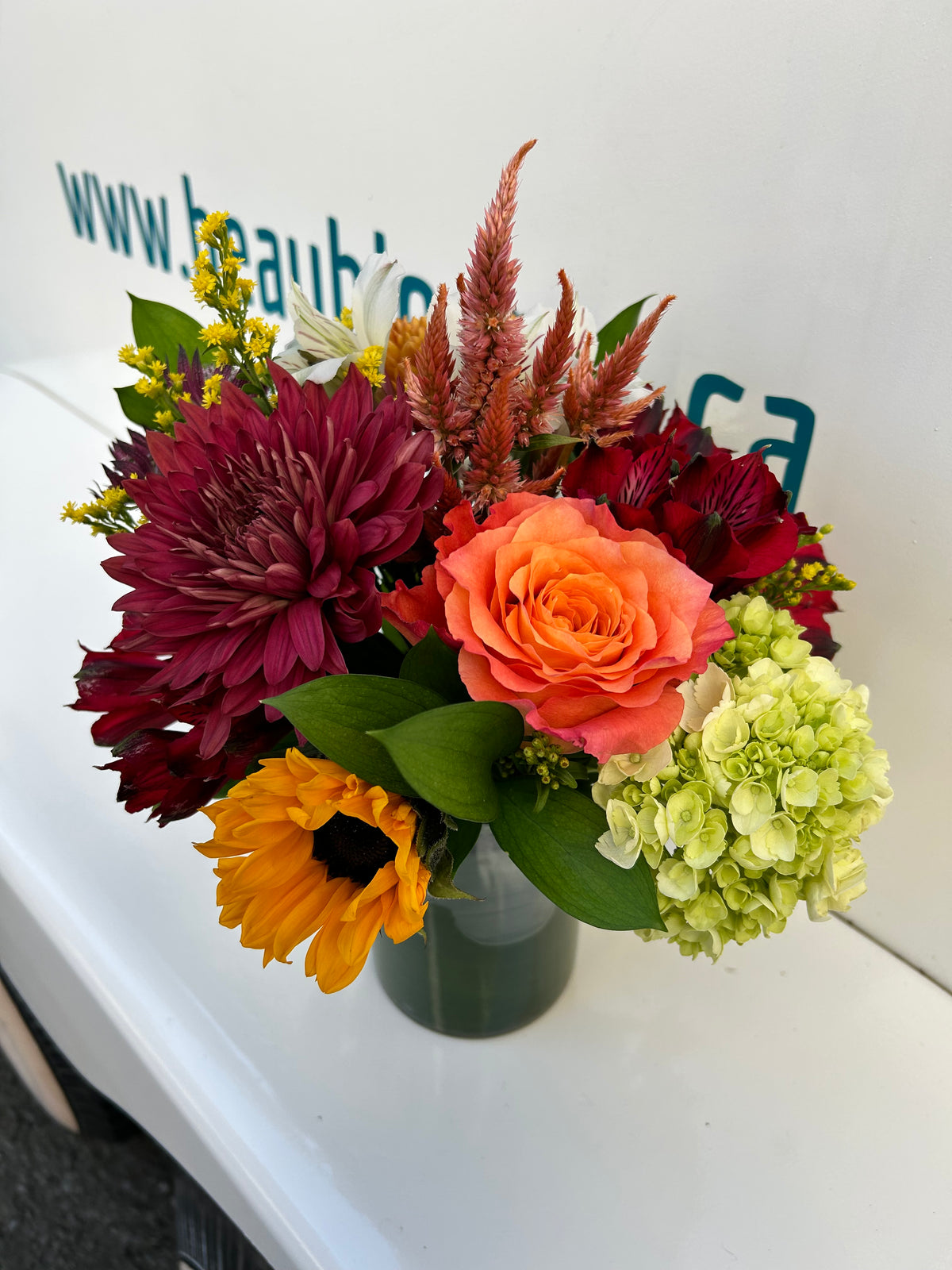 Autumn Table Arrangement